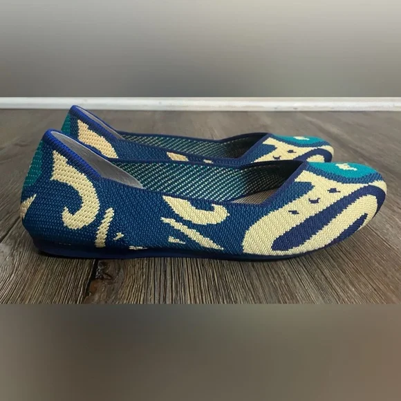 Rothy’s Shoes Flats The Flat Women's US 8 Moroccan Retired Ltd. Edition Ballet - Picture 3 of 10